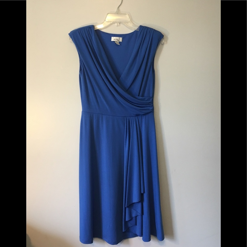 Flattering Royal Blue Dress